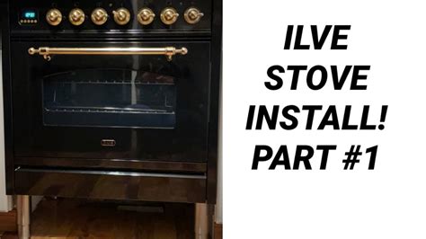 how to turn on ilve stove top